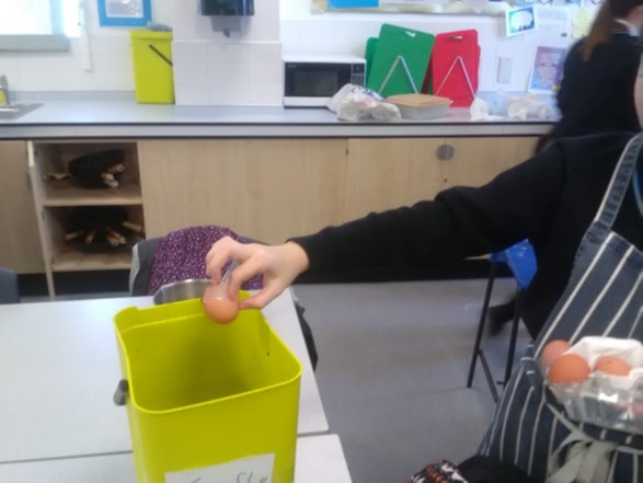 Composting our Food Waste in the Food Tech Room