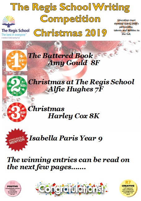 Writing Competition Winners - Christmas 2019
