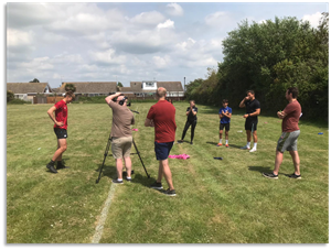 RFU Filming at TRS ‘Get Into Rugby’ Promotion