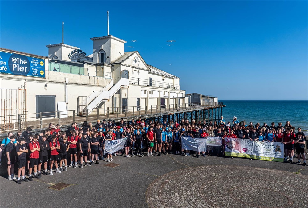 The Regis School Students take on Walk4Change challenge for Charity
