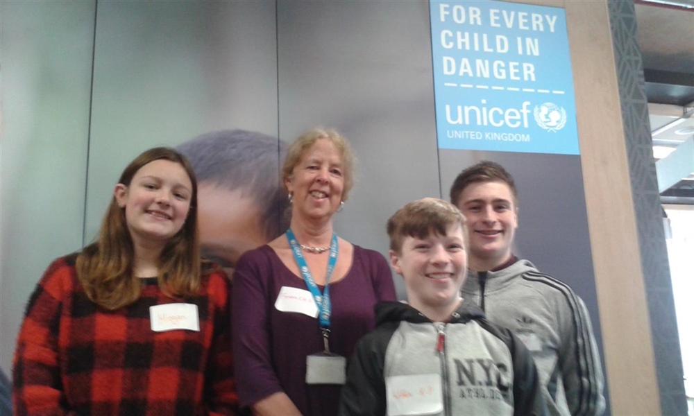 Rights Respecting Ambassadors Attend Youth Panel
